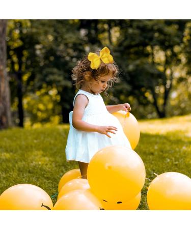 45Pcs Yellow School Girls Hair Accessories Kit - Bow Headband, Clips, Ponytail Holder - Birthday Gift Set for Girls - Buy Online on SooperMarket.com