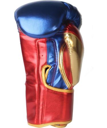 ASTSTAND Blue Boxing Muay Thai Kickboxing Gloves - 8oz Professional Punch Bag Gloves - Buy Online on SooperMarket.com