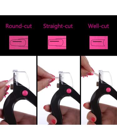 yilin Nail Clippers Professional Uv Gel False Nails Tips Cutter Nail Clippers Cutter Trimmer Stainless Steel Manicure(Black) - Buy Online on SooperMarket.com