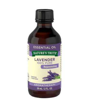 Nature's Truth Lavender Essential Oil - 2 Ounce Bottle - Buy Online on SooperMarket.com