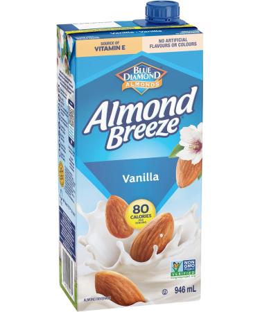 Blue Diamond Almond Breeze Vanilla Vanilla 946 ml (Pack of 1) - Buy Online on SooperMarket.com