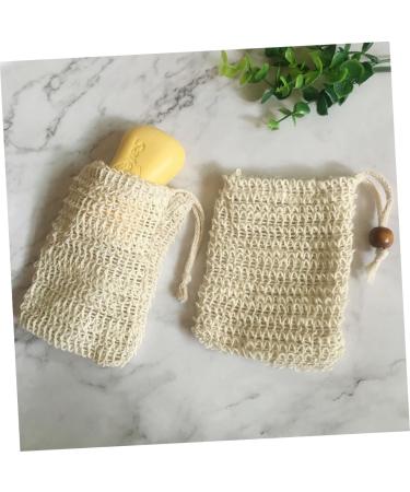FOYTOKI 4pcs Foaming Net Soap Holder Soap Storage Bag Bubble Maker Bag Face Washing Bag Yellow - Buy Online on SooperMarket.com