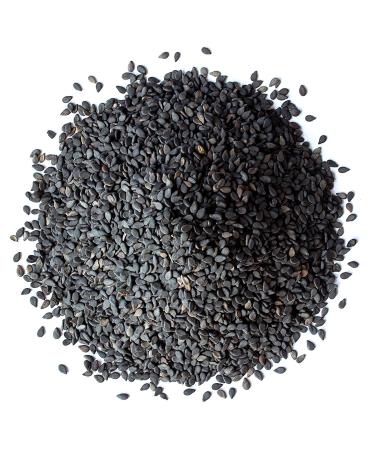 Organic Raw Black Sesame Seeds 2 lbs - Non-GMO, Unhulled, Kosher, Vegan - High in Calcium, Iron & Fiber - Ideal for Tahini Paste - Bulk Pack - Buy Online on SooperMarket.com