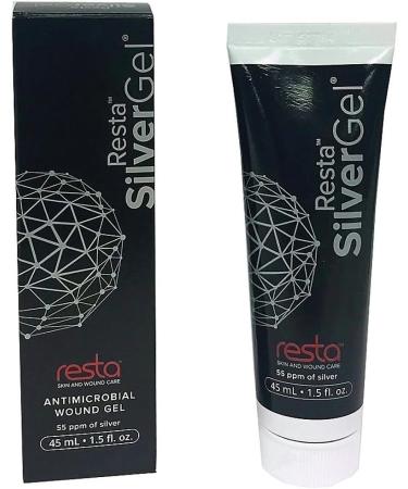 Resta SilverGel Antimicrobial Wound Gel 1.5 fl oz - Heal & Protect Skin with Silver-infused Formula - Buy Online on SooperMarket.com