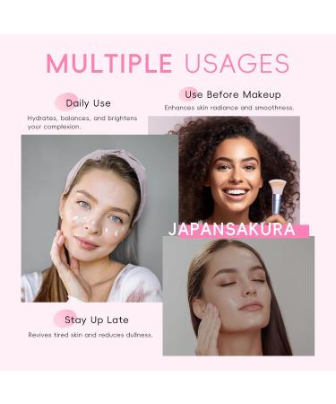 Japan Sakura Facial Skincare Set - 13PCS Hydrating Gift Set for Teenage Girls & Women | Serum Cream Eye & Lip Masks - Buy Online on SooperMarket.com