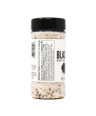 Black Truffle Sea Salt - 9 Ounce (Pack of 1) | Premium Quality Seasoning - Buy Online on SooperMarket.com