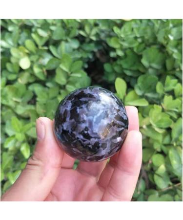 Ornament Polished Natural Gabbro Quartz Ball Crystal Sphere Stone for Decoration Gift Decoration feng Shui. (Color : 1pc 50-60mm) - Buy Online on SooperMarket.com