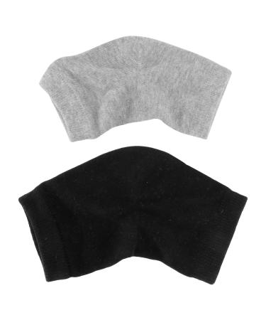 Exceart 2 pairs of gel socks cracked foot socks sleep-spa socks gel moisturizing socks original socks foot bath socks ordinary lotion cotton men and women