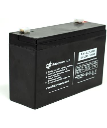 Buy 6V 12AH SLA Sealed Lead Acid Battery - F1 Terminal for Exit Sign Emergency Light Solar UPS | High-Quality Battery Online - Buy Online on SooperMarket.com