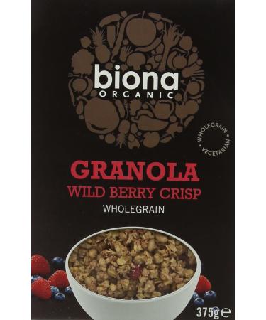 Biona Organic Wild Berry Crispy Granola 375g