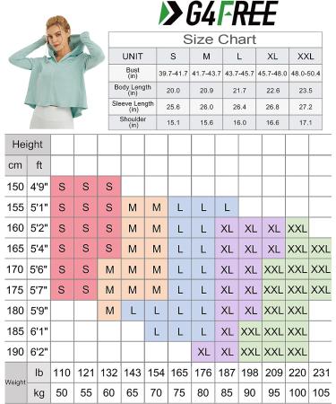 G4Free Women's UV Protection Jacket SPF UPF 50+ Hiking Sun Shirt - Small - Buy Online on SooperMarket.com