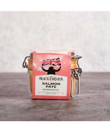 The Black Farmer | Salmon Pate with Horseradish and Dill 110g - Buy Online on SooperMarket.com
