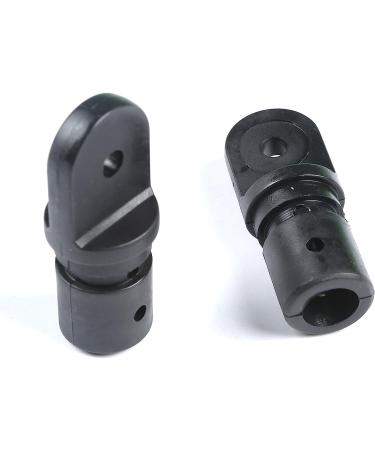 Mxeol Bimini Top Fittings Eye End Caps - Black Nylon (Pair) - Buy Online on SooperMarket.com