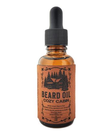 JTM VINTAGE Cozy Cabin BEARD OIL - All Natural