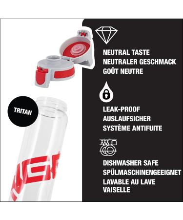 Buy SIGG Tritan Drinking Bottle - 0.5L & 0.75L - Leak-Proof Dishwasher Safe BPA-Free - Perfect for Carbonated Drinks - Fast International Shipping - Buy Online on SooperMarket.com
