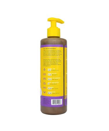 Alaffia Wild Lavender African Black Soap - 16 Fl Oz - All-in-One Body Wash, Face Wash, Shampoo & Shaving Soap with Fair Trade Shea Butter - Authentic Skin Care - Buy Online on SooperMarket.com