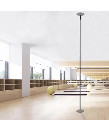 AW 45mm Dancing Pole Extension - 125mm Silver Black Color - Fitness Spinning Exercise Club - Buy Online on SooperMarket.com