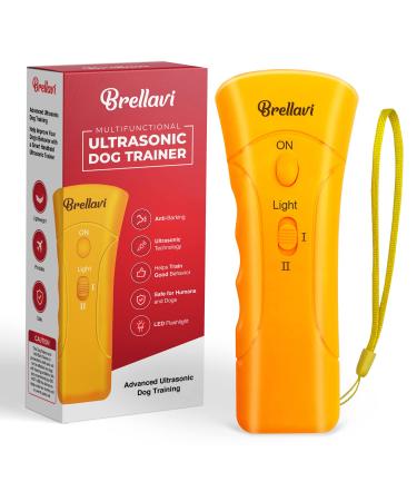 Ultrasound Anti-Bell dog training equipment and Bell control device electronic clicker trainer for walking jogging and aggressive behavior portable handheld device orange