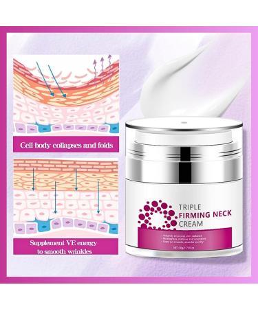 Neck Firming Cream Face & Neck Tightening Cream Neck Cream For Wrinkles & Fine Lines Fade Fine Lines Smooth Reduce Double Chin Neck - Buy Online on SooperMarket.com