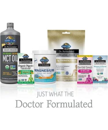 Organic Coconut MCT Oil unflavored - Dr. Formulated Brain Health | 32 fl oz | Garden of Life - Buy Online on SooperMarket.com
