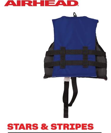 SPORTSTUFF Stars and Stripes Life Jacket - US Coast Guard Approved Type III - Adult, Child, Youth Sizes - Buy Online on SooperMarket.com