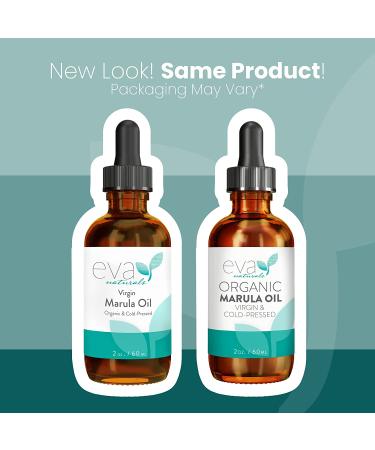 Organic Marula Oil 2oz - Virgin Moisturizing Beauty Oil for Face and Hair | Cold Pressed Anti-Aging Formula with Omegas & Antioxidants - Buy Online on SooperMarket.com