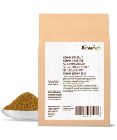 Hickory Smoke Salt 100g | Exquisite Smoke Aroma for Barbecue | Ideal for Sauces & Marinades | Achterhof 100g Pack - Buy Online on SooperMarket.com