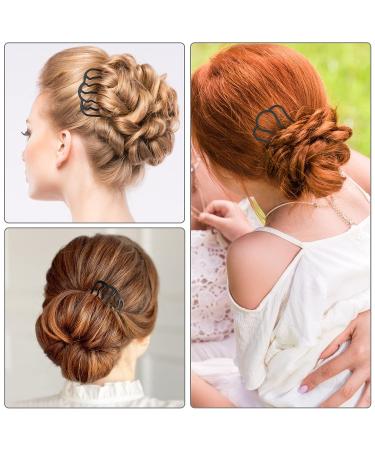 Vintage Meatball Hair Styling Tool Set - 3 PCS Hair Fork Clip & Combs for Updo Bun - Women's Hair Accessories - Buy Online on SooperMarket.com