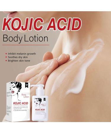 Quick Absorbing Body Cream 100ml Body Lotion Nourishing Moisturizing Skin Brightening Mild Body Cream Skin Brightening Moisturizing Kojic Acid Body Lotion for Dry Skin - Buy Online on SooperMarket.com