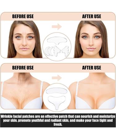 Face Lifting Patches Reusable Plumping Neck Pads Facial Wrinkle Smoothing Patches All in One Wrinkle Treatment Anti-Ageing for Rejuvenated Skin elasticity Anti Wrinkle Patches (Style B) - Buy Online on SooperMarket.com