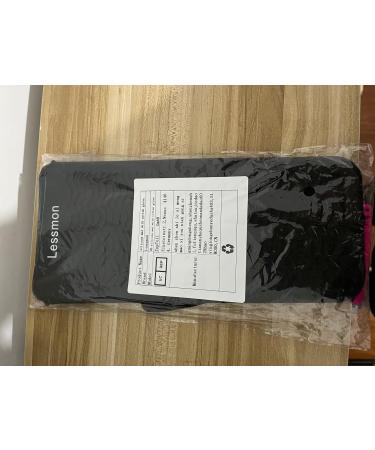 Heat-Resistant Mat Bag & Glove Set for Hair Styling Tools - Curls Smoothing Iron | 28.5cm x 14cm | Black - Buy Online on SooperMarket.com