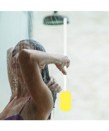 FRCOLOR Long Handle Bath Sponge Brush - 57x7cm - For Body & Foot Cleaning - Buy Online on SooperMarket.com