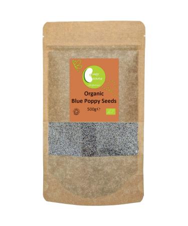 Organic Blue Poppy Seed - Certified Organic - by Busy Beans Organic (500g)