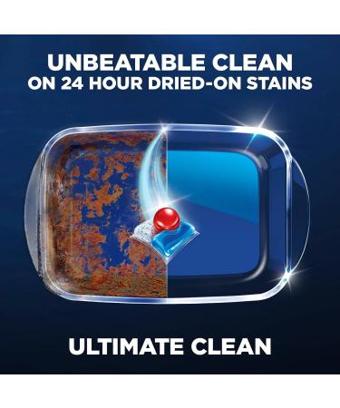 FINISH Quantum 22ct Dishwasher Detergent Tablets - Powerball Ultimate Clean & Shine with Cleaning Cloth & Storage Pouch - Shop Internationally - Buy Online on SooperMarket.com