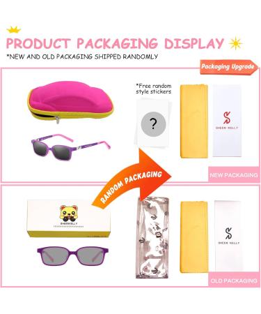 360 Hinges TR90 Computer Glasses for Kids - Blue Light Protection & UV Radiation Shielding for Girls - Buy Online on SooperMarket.com