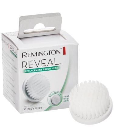 Remington SP-FC2A Replacement Brush Sensitive for the REVEAL Facial Cleansing Brush FC1000 white