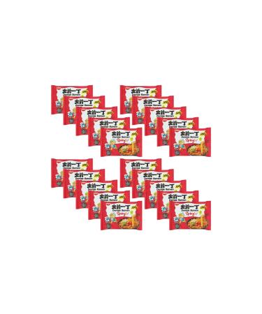 CNMART Japanese Demae Ramen Instant Noodles Spicy Flavour 100g (Pack of 20)
