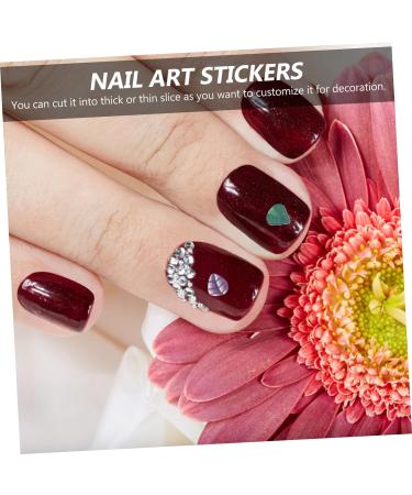 FRCOLOR 50pcs Nail Art Manicure Canes Sticks 3d Nail Art Canes Stick Rods 3d Nail Stickers Claycanes Nail Jewelry Diy Nail Art Nail Art Stickers Diy Nail Ornaments Cell Phone Accessories medium As Shown - Buy Online on SooperMarket.com