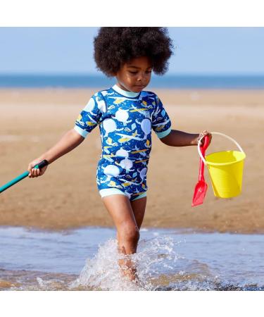 Splash About Happy Nappy Wetsuit & Reusable Swim Nappy - Up in the Air - 12-24 Months - Buy Online on SooperMarket.com