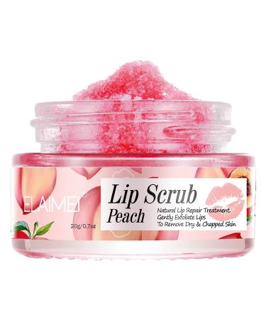 Peach Lip Care Set: Lip Scrub, Lip Sleeping Mask, Lip Treatment - Moisturizing, Repairing, Overnight Lip Balm for Chapped Skin - Buy Online on SooperMarket.com