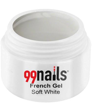 99nails French Gel - Soft White 1 pack (1 x 5 ml)