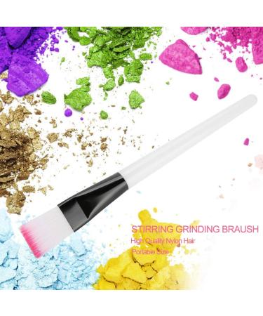 DIY Handmade Lipstick Material Kit | Versatile Makeup Brush Set for Face & Eye Makeup | Stirring Grinding & Blush Brushes - White - Buy Online on SooperMarket.com