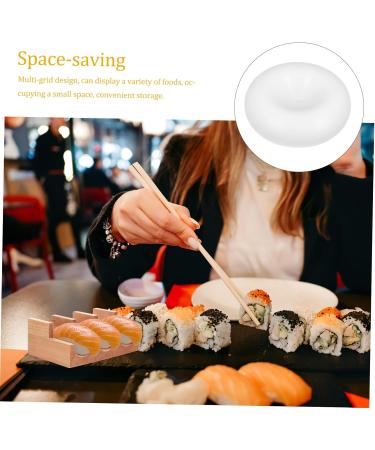 ABOOFAN Display Shelves Sashimi Display Stand Sashimi Setting Mould Table Decors Crafts Seafood Sushi Plate - Buy Online on SooperMarket.com
