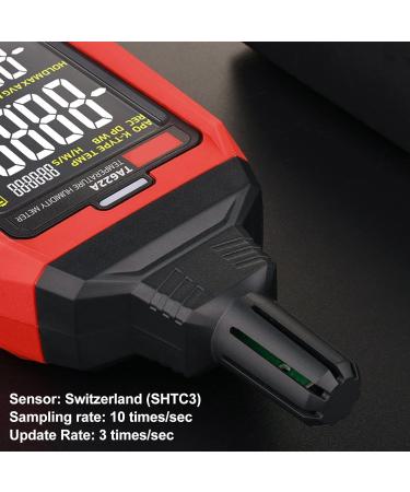 Digital Temperature and Humidity Meter with LCD Display | Dew Point & Wet Bulb Hygrometer - International Shipping Available - Buy Online on SooperMarket.com