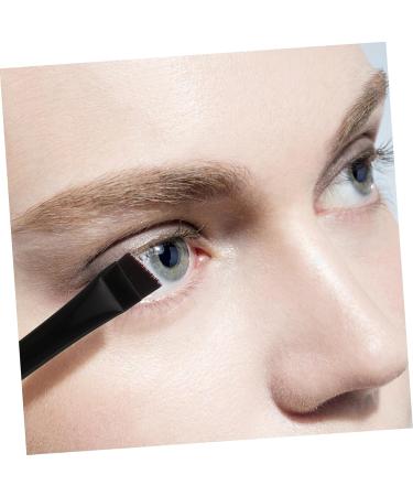 Healeved 12 Pcs Eyeliner Brush Eyebrow Brush Eyeliner Makeup Tool Cosmetic Brush Artificial Fiber Black - Buy Online on SooperMarket.com