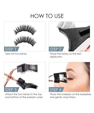 Shop Magnetic Eyelashes | Reusable Dual Magnetic False Lashes Without Eyeliner | Natural Look & Easy Application - Buy Online on SooperMarket.com