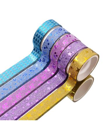 30 Rolls Washi Masking Tape Set - Decorative Craft Tape Collection for DIY, Gift Wrapping - Colorful Designs and Patterns - Buy Online on SooperMarket.com