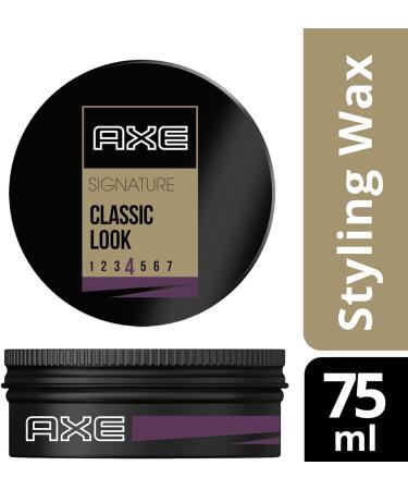 AXE Styling Wax for Short to Medium Hair - Classic Look Long-Lasting Hold | 75 ml - Buy Online on SooperMarket.com