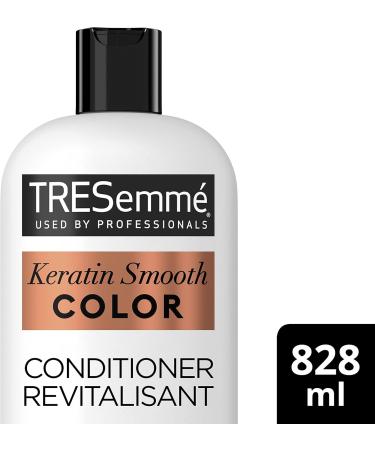 TRESemme Keratin Smooth Colour Conditioner for coloured hair Anti-Fade formulated with Pro Style Technology 828 ml Keratin Color Conditioner 828 ml (Pack of 1) - Buy Online on SooperMarket.com