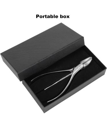 Cuticle Trimmer Angled Ends Cuticle Clipper Stainless Steel Streamlined Handle Not Easy To for Hand(Streamer Silver) - Buy Online on SooperMarket.com